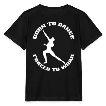 Ballet Dancer Ballerina Dance Class Gift Dance - Stanley/Stella MINI CREATOR Kids’ T-Shirt - black - Front - Mikhail (115cm)