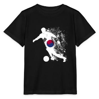 Coupe du monde de l’équipe nationale de Corée du Sud - T-shirt bio MINI CREATOR Stanley/Stella Enfant - noir - Devant - Mikhail (115cm)