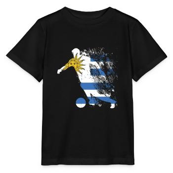 Uruguay National Team World Cup - Stanley/Stella MINI CREATOR Kids’ T-Shirt - black - Front - Mikhail (115cm)