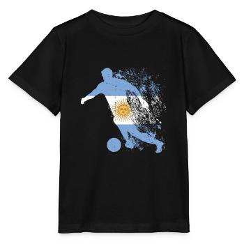 National Team Argentina World Cup - Stanley/Stella MINI CREATOR Kids’ T-Shirt - black - Front - Mikhail (115cm)