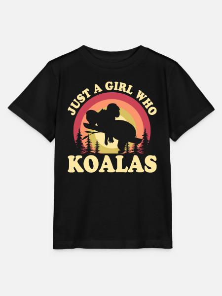 KOALAS BESTER FREUND - Stanley/Stella Kinder T-Shirt MINI CREATOR  - Schwarz