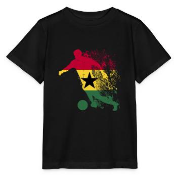 Ghana National Team World Cup - Stanley/Stella MINI CREATOR Kids’ T-Shirt - black - Front - Mikhail (115cm)