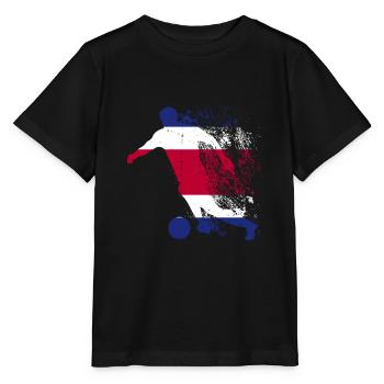 Équipe nationale du Costa Rica - T-shirt bio MINI CREATOR Stanley/Stella Enfant - noir - Devant - Mikhail (115cm)