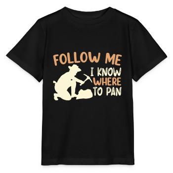 Gold Panning Gold Panning Gold Prospector - Stanley/Stella MINI CREATOR Kids’ T-Shirt - black - Front - Mikhail (115cm)