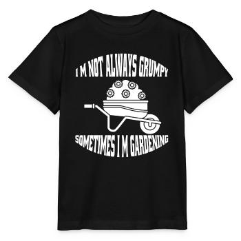 Gärtner Hobbygärtner Geschenk Garten Obstgarten - Stanley/Stella Kinder T-Shirt MINI CREATOR  - Schwarz - Vorne - Mikhail (115cm)