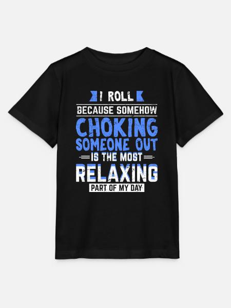 Jiu Jitsu Funny Jiu-Jitsu BJJ Education Grappling - T-shirt MINI CREATOR barn från Stanley/Stella - svart