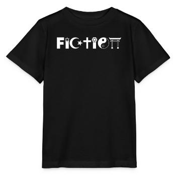 Drôle de fiction Symbole de religion pour athée - T-shirt bio MINI CREATOR Stanley/Stella Enfant - noir - Devant - Mikhail (115cm)