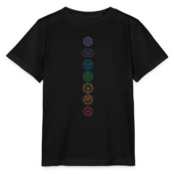 Hinduism Chakras Buddhism Sanskrit Meditation Vajr - Stanley/Stella Kinder T-Shirt MINI CREATOR  - Schwarz - Vorne - Mikhail (115cm)