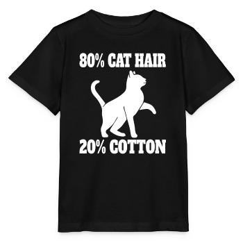 Cat Pet Cats Cats Domestic Cats Kittens - Stanley/Stella MINI CREATOR Kids’ T-Shirt - black - Front - Mikhail (115cm)