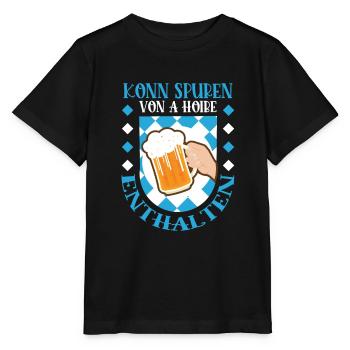 Konn traces de A Hoibe incluses - T-shirt bio MINI CREATOR Stanley/Stella Enfant - noir - Devant - Mikhail (115cm)