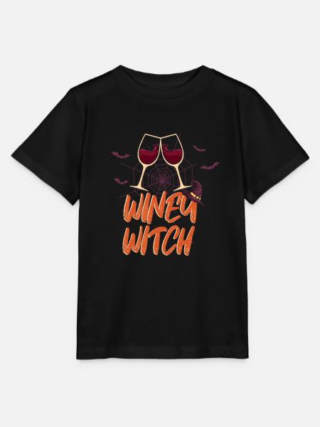 Winey Witch - Stanley/Stella Kinder T-Shirt MINI CREATOR - Schwarz