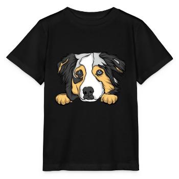 Dog - Stanley/Stella MINI CREATOR Kids’ T-Shirt - black - Front - Mikhail (115cm)