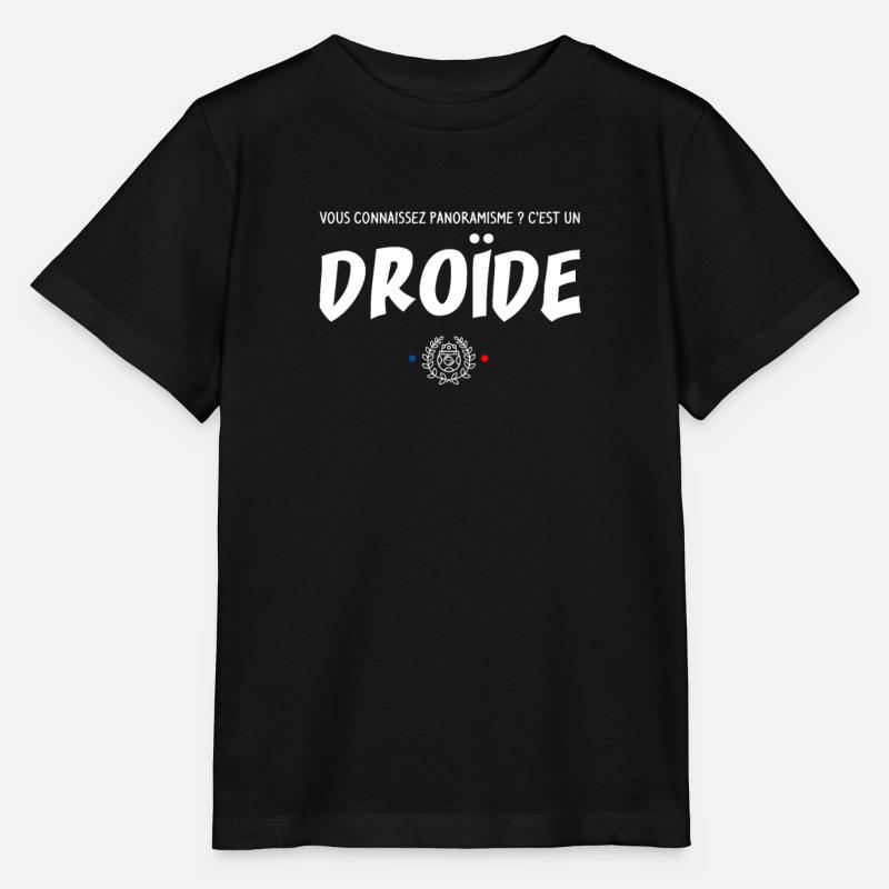 Panoramisme ? C'est un droide - Replique - T-shirt bio MINI CREATOR Stanley/Stella Enfant - noir