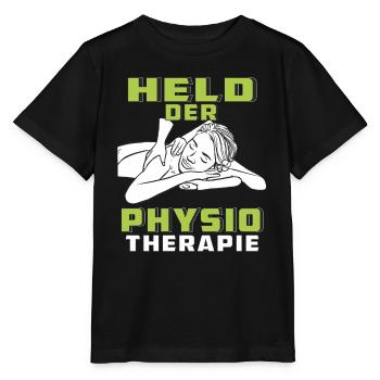 HELD DER PHYSIOTHERAPIE - Stanley/Stella Kinder T-Shirt MINI CREATOR  - Schwarz - Vorne - Mikhail (115cm)