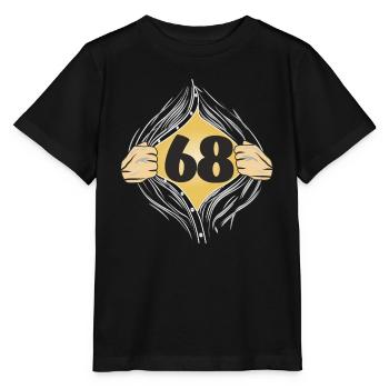 68 CHEMISE SUR - T-shirt bio MINI CREATOR Stanley/Stella Enfant - noir - Devant - Mikhail (115cm)