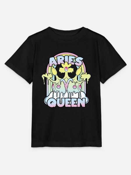 Widder Queen - Stanley/Stella Kinder T-Shirt MINI CREATOR - Schwarz