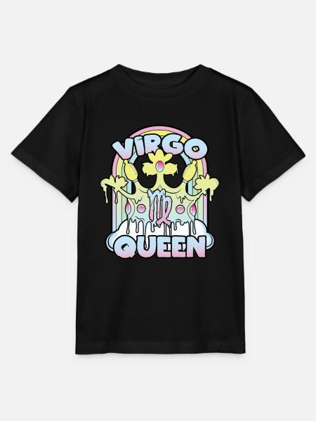 Jungfrau Queen - Stanley/Stella Kinder T-Shirt MINI CREATOR - Schwarz
