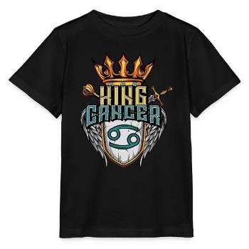 Signe du zodiaque Cancer - T-shirt bio MINI CREATOR Stanley/Stella Enfant - noir - Devant - Mikhail (115cm)