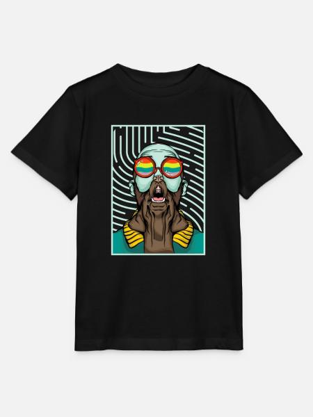 Gay pride - Stanley/Stella Kinder T-Shirt MINI CREATOR - Schwarz