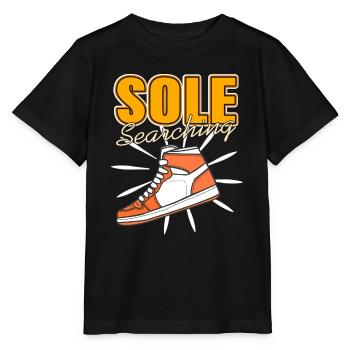 Sole Searching Retro Sneaker Head Designs - Stanley/Stella MINI CREATOR Kids’ T-Shirt - black - Front - Mikhail (115cm)
