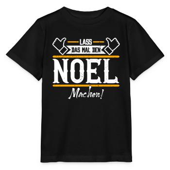 Noel Geschenkidee Geschenk Geburtstag - Stanley/Stella Kinder T-Shirt MINI CREATOR  - Schwarz - Vorne - Mikhail (115cm)