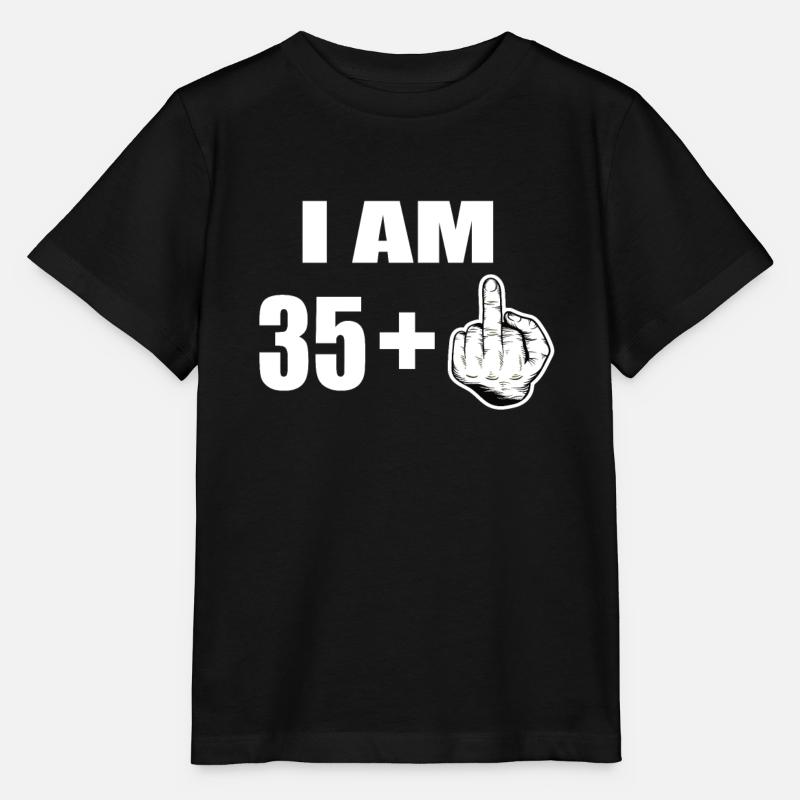 36e anniversaire - T-shirt bio MINI CREATOR Stanley/Stella Enfant - noir