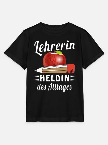 LEHRERIN HELDIN DES ALLTAGES - Stanley/Stella Kinder T-Shirt MINI CREATOR - Schwarz