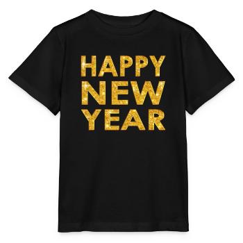 New Years Eve Countdown Party Celebration - Stanley/Stella MINI CREATOR Kids’ T-Shirt - black - Front - Mikhail (115cm)