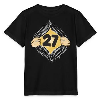 27 PUT ON SHIRT - Stanley/Stella MINI CREATOR Kids’ T-Shirt - black - Front - Mikhail (115cm)