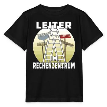 LEITER IM RECHENZENTRUM - Stanley/Stella Kinder T-Shirt MINI CREATOR  - Schwarz - Vorne - Mikhail (115cm)