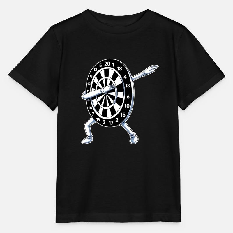 Fléchettes - T-shirt bio MINI CREATOR Stanley/Stella Enfant - noir