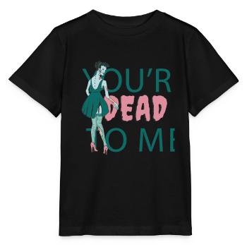 Du bist für mich tot Zombie Du bist für mich tot Z - Stanley/Stella Kinder T-Shirt MINI CREATOR  - Schwarz - Vorne - Mikhail (115cm)