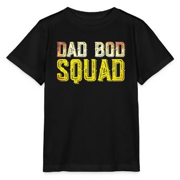 Dad Bod Squad - Stanley/Stella Kinder T-Shirt MINI CREATOR  - Schwarz - Vorne - Mikhail (115cm)