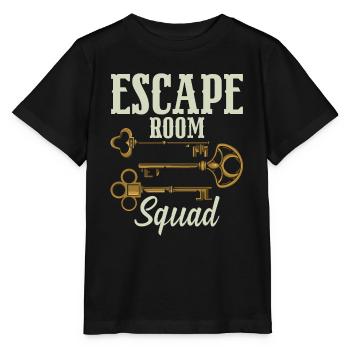 Escouade de la salle d’évasion - T-shirt bio MINI CREATOR Stanley/Stella Enfant - noir - Devant - Mikhail (115cm)