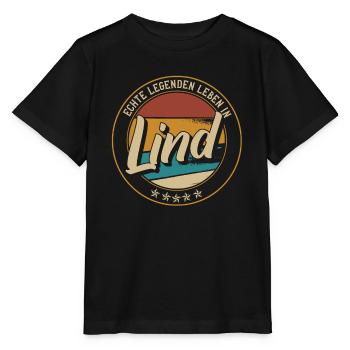 Echte legenden leben in Köln Lind - Stanley/Stella Kinder T-Shirt MINI CREATOR  - Schwarz - Vorne - Mikhail (115cm)