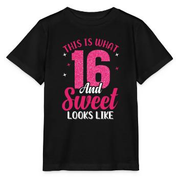 16e anniversaire pour les filles Fille Seize ans - T-shirt bio MINI CREATOR Stanley/Stella Enfant - noir - Devant - Mikhail (115cm)