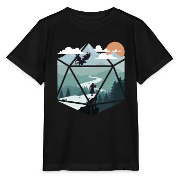 RPG RPG jeux de rôle sur table jeu de rôle de joueur - T-shirt bio MINI CREATOR Stanley/Stella Enfant - noir - Devant - Mikhail (115cm)