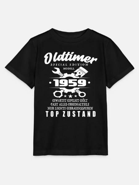 Oldtimer Special Edition Modell 1959 - Stanley/Stella Kinder T-Shirt MINI CREATOR  - Schwarz