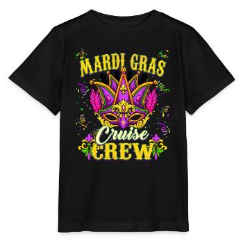 Mardi Gras Cruise Crew - Stanley/Stella MINI CREATOR Kids’ T-Shirt - black - Front - Mikhail (115cm)