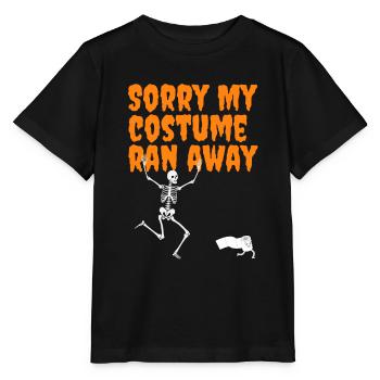 Halloween Skelett Kostüm - Stanley/Stella Kinder T-Shirt MINI CREATOR  - Schwarz - Vorne - Mikhail (115cm)
