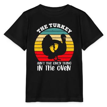 Lustige Schwangerschaftsankündigung Familie Baby Enthüllung - Stanley/Stella Kinder T-Shirt MINI CREATOR  - Schwarz - Vorne - Mikhail (115cm)