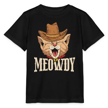 Miaou - T-shirt bio MINI CREATOR Stanley/Stella Enfant - noir - Devant - Mikhail (115cm)