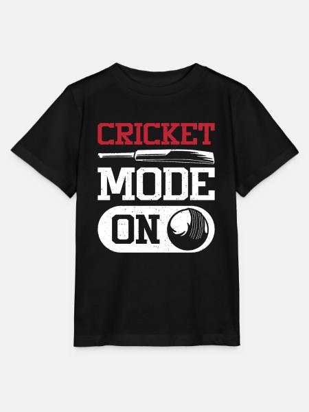 Cricket mode on - Stanley/Stella Kinder T-Shirt MINI CREATOR - Schwarz