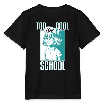 Too Cool For High School - Stanley/Stella MINI CREATOR Kids’ T-Shirt - black - Front - Mikhail (115cm)