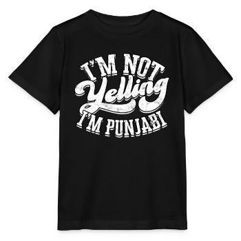 sikh indianisch sikhismus punjabi alphabet writing - Stanley/Stella Kinder T-Shirt MINI CREATOR  - Schwarz - Vorne - Mikhail (115cm)