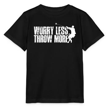Hammer werfen Strecke und Feldgeschmack Wurf - Stanley/Stella Kinder T-Shirt MINI CREATOR  - Schwarz - Vorne - Mikhail (115cm)