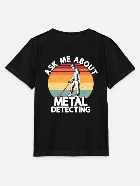 Metalldetektor - Stanley/Stella Kinder T-Shirt MINI CREATOR - Schwarz