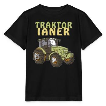 TRACTOR TRACTOR - Stanley/Stella MINI CREATOR Kids’ T-Shirt - black - Front - Mikhail (115cm)