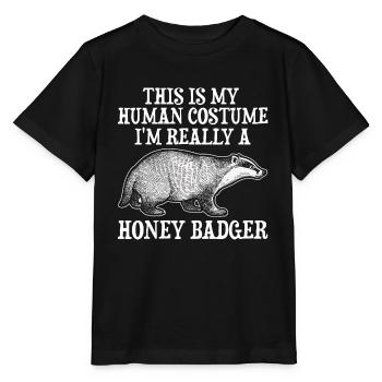 Ratel - T-shirt bio MINI CREATOR Stanley/Stella Enfant - noir - Devant - Mikhail (115cm)