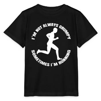 Jogger cardio running training fit jogging - T-shirt bio MINI CREATOR Stanley/Stella Enfant - noir - Devant - Mikhail (115cm)